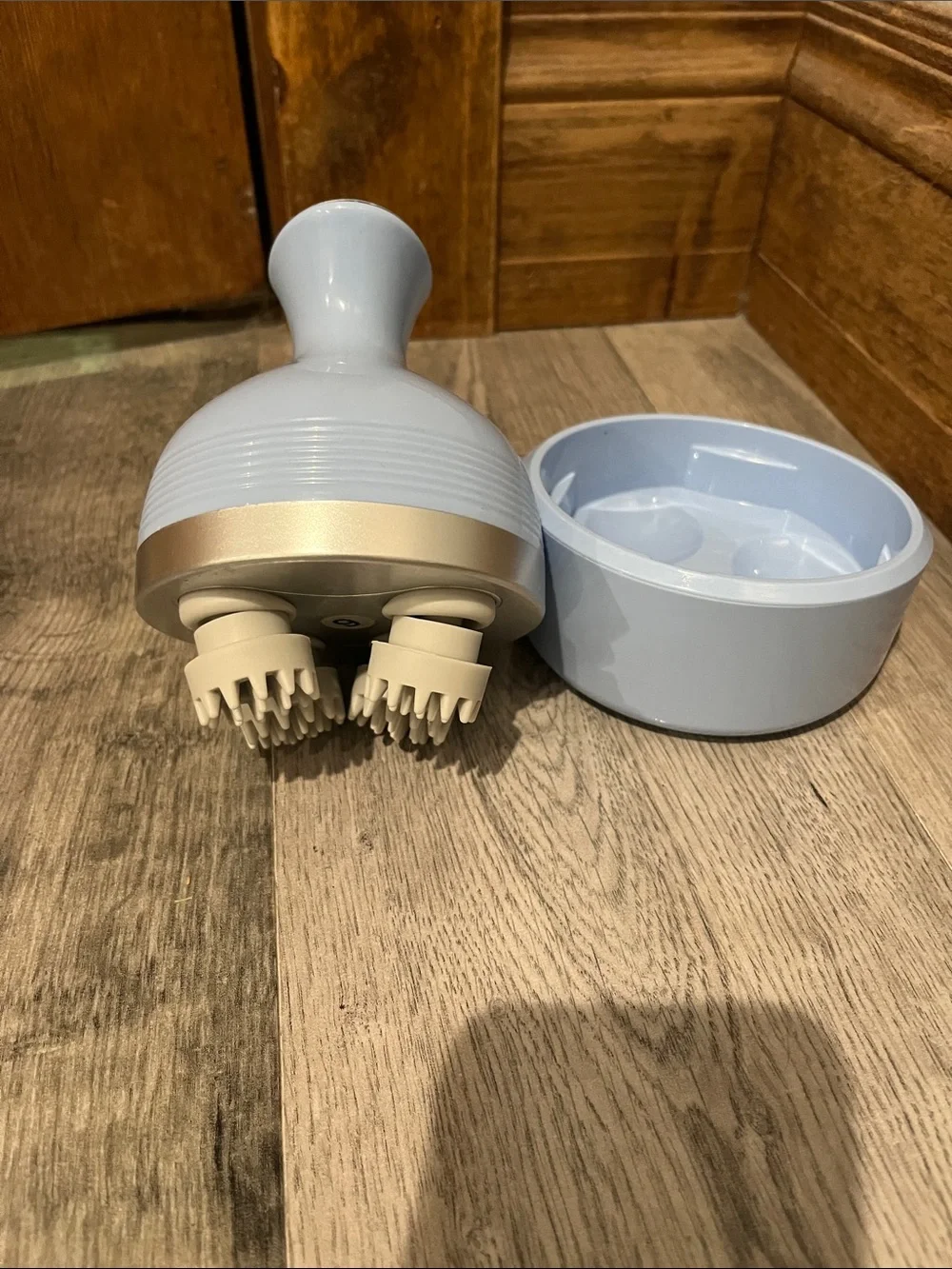 Electric Scalp Massager- Light Blue